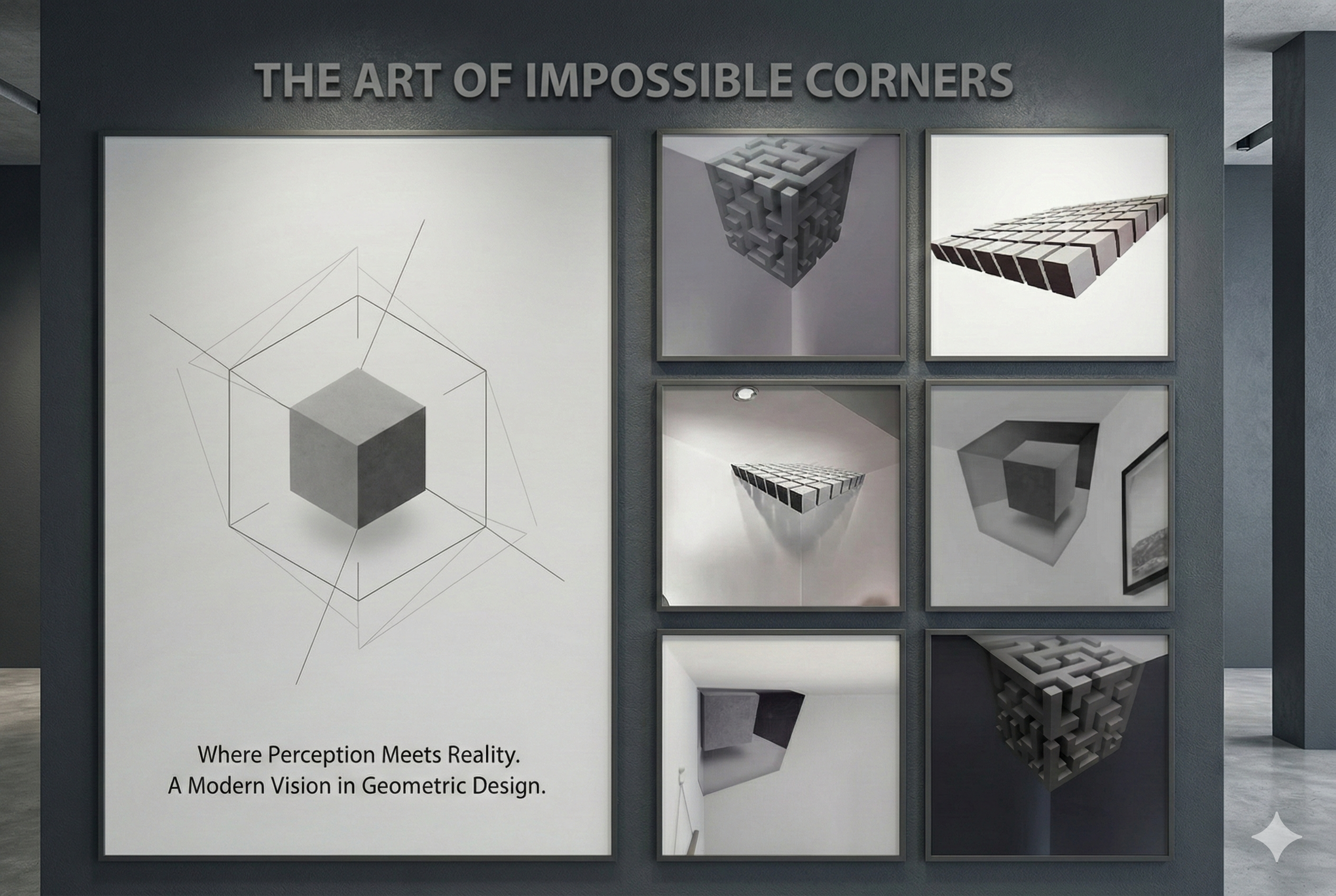 Gestalt closure effect diagram